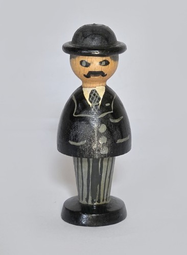 Alte holzfigur 8cm - holzfigur,