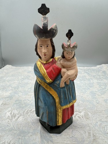 Heiligenfigur figur holz maria - holz,