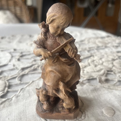 Alte holzfigur handgeschnitzt - alte,