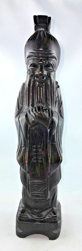 Alte holz figur konfuzius - holz,