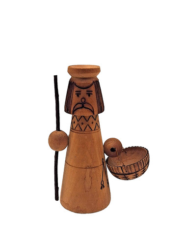 Alte holz figur sowjetische - alte,