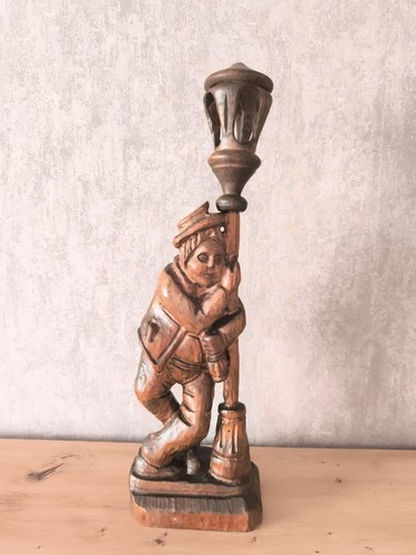 Holzfigur nachtwächter - holzfigur,