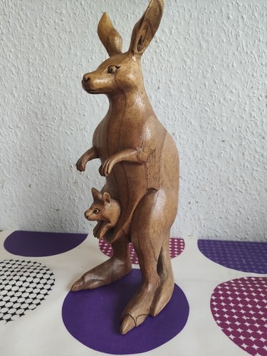 Alte känguru mit baby - -,