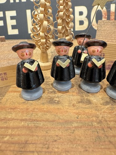 Holz figur kurrende sänger - holz,