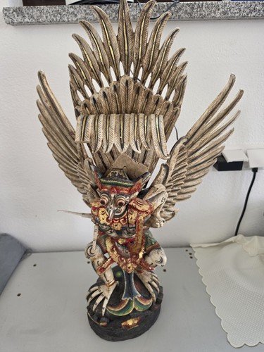 Alte garuda figur skulptur - figur,