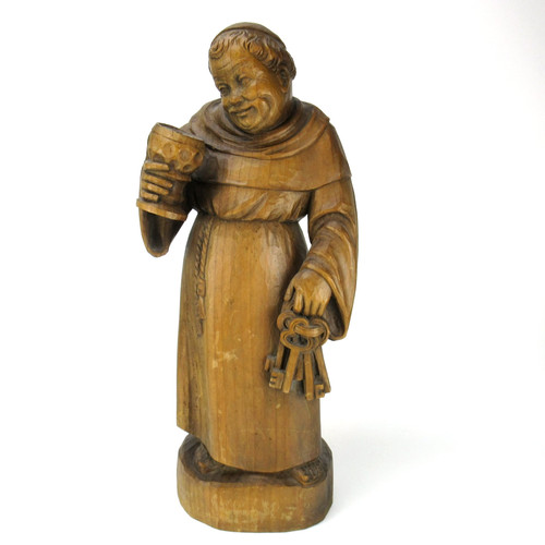 Alte holz figur handgeschnitzt - alte,