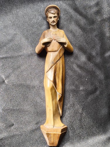 Alte herz jesu wandfigur - alte,