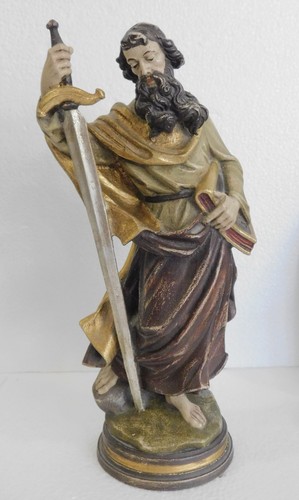 Große alte holzfigur - alte,