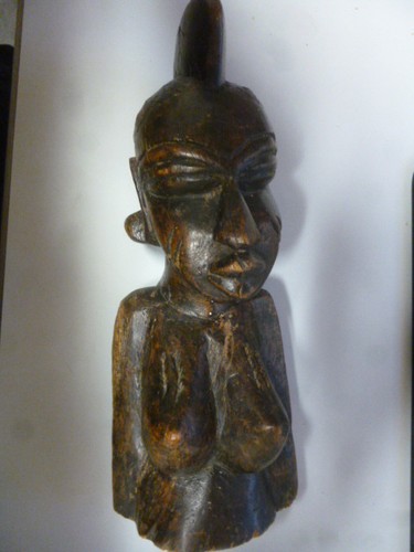 Alte holzfigur afrikanisch - holzfigur,