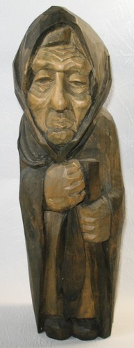 Holz figur handgeschnitzte - holz-figur, –