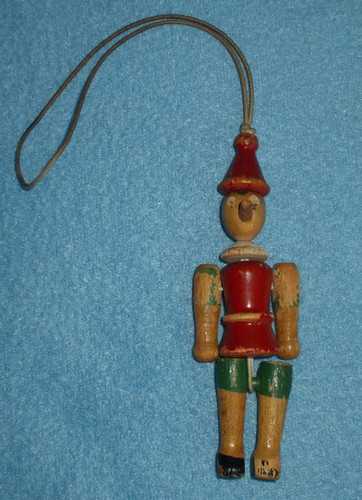 Alter pinocchio anhänger - alter,