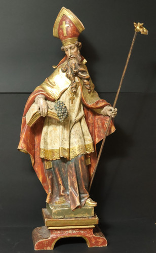 Alte 78cm große geschnitzte