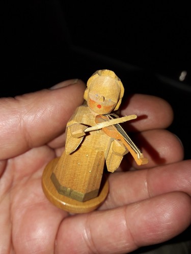 Alte holz figur engel - alte,