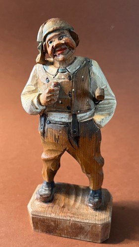Alt holz figur bauer - figur,