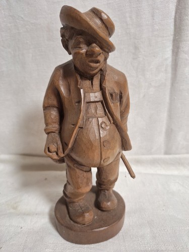 Alte holzfigur figur holz - ,