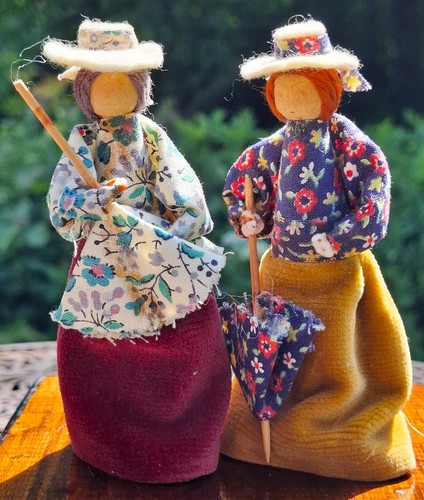 Holz figur puppe püppchen - holz,