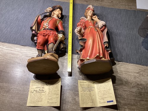 Schöne alte holzfigur - schöne,,