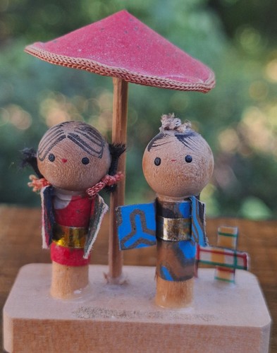 Kokeshi mini holz figur aus - kokeshi,