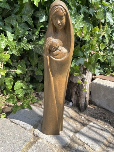 Skulptur alte holzfigur - alte,