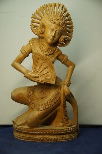 Alte bali holz - alte, figur