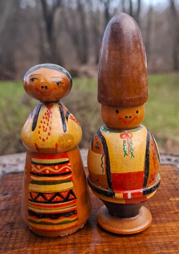 Holz puppe figur - holz, russland