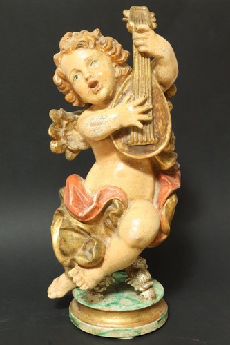Alte 35cm geschnitzte - alte, gr.