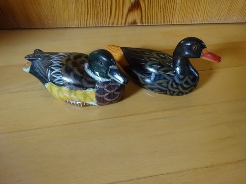 Vintage enten figuren - vintage,